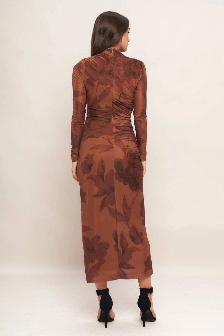 Mesh Midi Dress