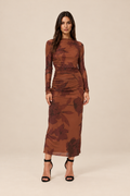 Mesh Midi Dress — ATTICO