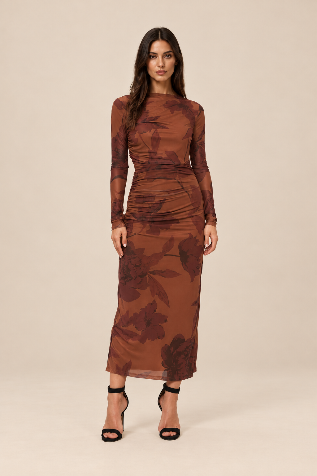 Mesh Midi Dress — ATTICO