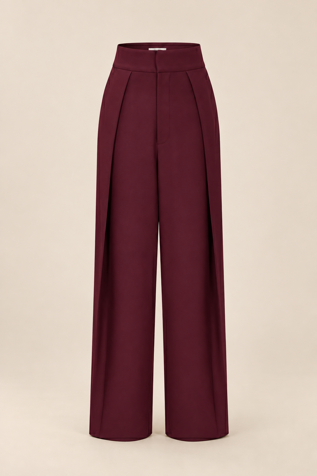 Pleated Barrel Woven Pants — ATTICO
