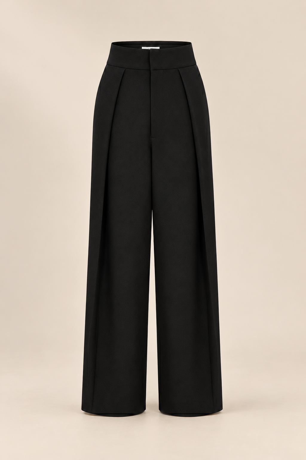 Pleated Barrel Woven Pants — ATTICO