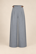 Belted Wide Pants — ATTICO