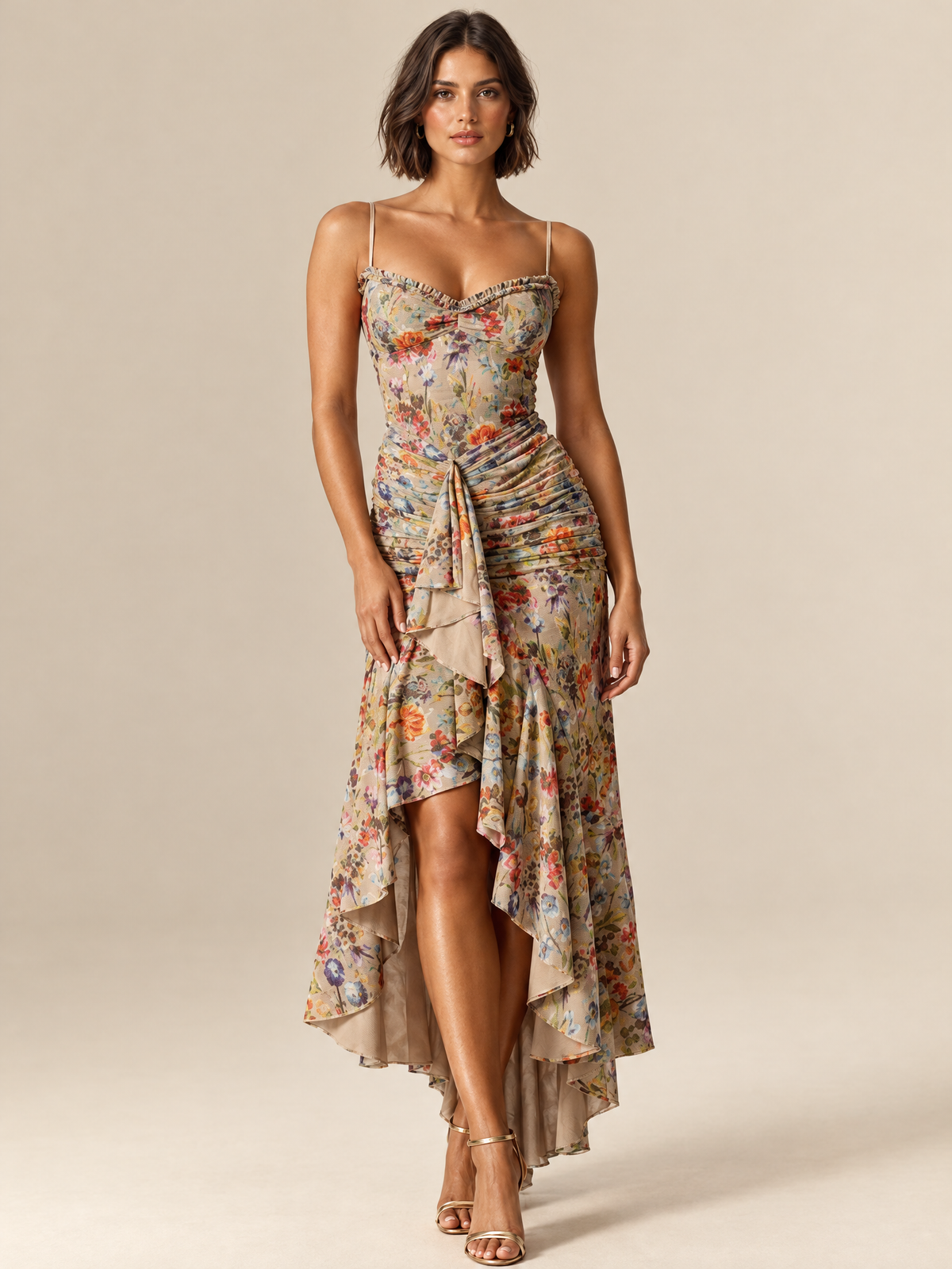 ATTICO candice-garden-muse-maxi luxury editorial portrait