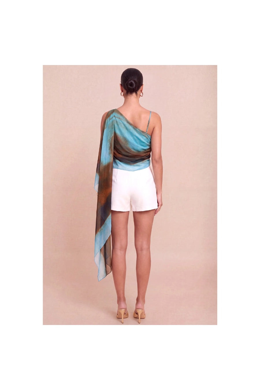 Ember Mist Drape Top